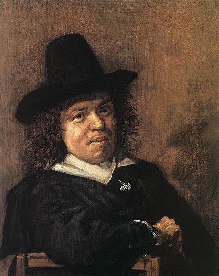 Frans Hals Portrait of Frans Jansz. Post oil painting picture